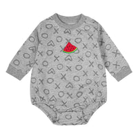 Baby Triangle Romper Spring And Autumn Long-sleeved Bag Fart