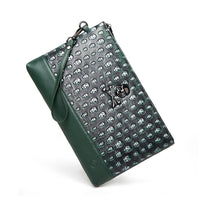 Retro Men's And Women's Skull Clutch
