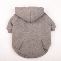 Autumn And Winter Pet Clothes With Coat And Cap Hoodies