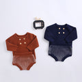 Children's Cotton Knitting Lantern Shorts Cardigan Two-piece Suit