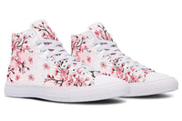 Printed Couple High Top Canvas Shoes