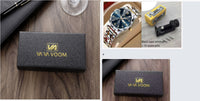 Double Calendar Tungsten Steel Waterproof Quartz Watch
