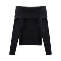 Fashionable Long Sleeves Inner Wear Knitwear Top