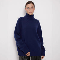 New Loose Pullover Thermal Knitting Sweater For Women