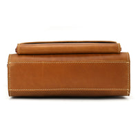 Men's Leather Top Layer Cowhide Flap Shoulder Bag