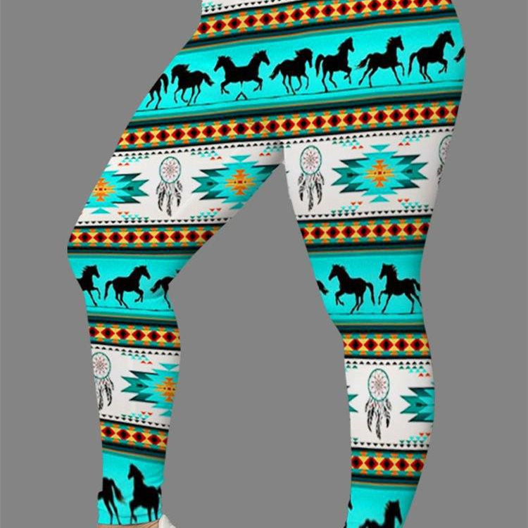 Women's 3D Digital Printing Leggings