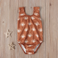 Children's European And American Women's Vest Strapless One-piece Swimsuit