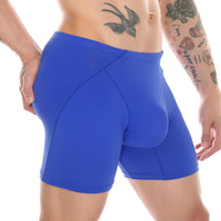 Underwear Transparent Ice Silk Boxer Solid Color