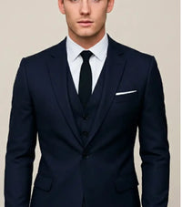 Suit Set Three-piece Set Men's Korean Style Slim Fit Business