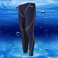 Sun-proof Nylon Men's Cropped Swimming Trunks