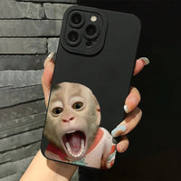 Trendy Monkey Phone Case 1112131416 Protective Case 78XM