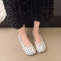 Slide-on Toe-separating Flat Shoes