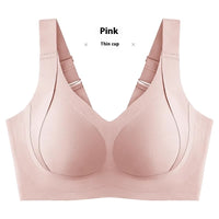 Bra Full Cup Large Size Seamless Thin Underwear