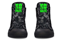 High Top Canvas Shoes For Printing Lovers