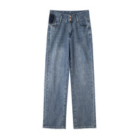 Fashion Personality Wide Leg Jeans For Women