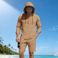 Lightweight Breathable Loose-fit Linen Mens Suit