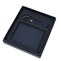 Genuine Leather Creative Leather Keychain Certificate Card Holder