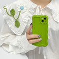 Cream Wind Phone Case Solid Liquid