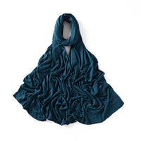 56 Colors Solid Color Modal Scarf Small Size Monochrome Jersey Veil Mercerized Cotton Scarf