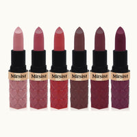 6 Color Matte Lipstick No Stain On Cup Waterproof And Durable