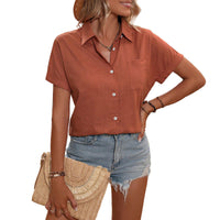 Loose Casual Fashionable Versatile Top For Women