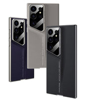Blade Plain Leather Protective Case Fashion Drop-resistant