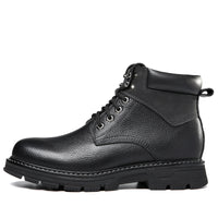 Winter Leather Martin Boots Men's Shoes High Top British