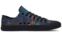 Fashion Printed Couple High Top Canvas Shoes