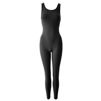 Women's All-in-one Mesh Stitching Dance Jumpsuit