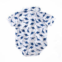 Baby Boy Summer New Short Sleeved Kazakhstan Shorts Suit Boy European And American Gentleman Dress