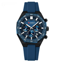 Calendar Waterproof Six-hand Mens Watch