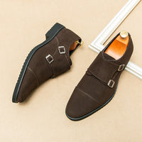 Men's Fashion Black Business Leather Shoes