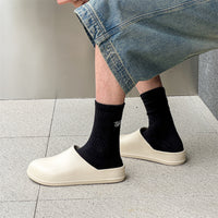 Baotou Semi-slipper High-style Couples No-hole Sandals