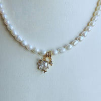 Spring New Arrival Natural Seedless Freshwater Pearl Necklace