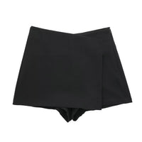 Women's High Waist Asymmetric Shorts