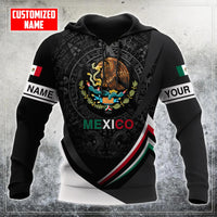European And American Style Fashionable 3D Printed Sweater Men's Comfortable Retro Hooded