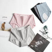 Mid-High Waist Cotton Crotch Women's Physiological Underwear