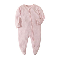 Baby Bodysuit Long Sleeve Zipper Wrapped Hip Hopper Creeper