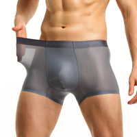 Men's Fashion Personalized Seamless Summer Thin Boxers