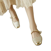 Spring And Summer New Retro Easy Matching French Low-cut Shoes