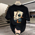 Heavy Cotton Printed Men's Short-sleeved T-shirt
