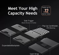 Men's Ultra-thin Strap Expansion Back Card Box