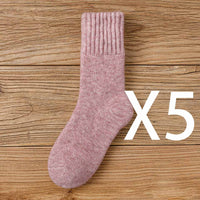 Wool Socks Women's Winter Warm Thickening