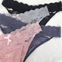 Retro Sexy Lace Low Waist Bag Hip Girl Briefs