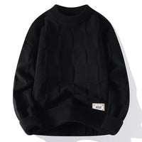 FallWinter Fashionable Casual Crew-Neck Sweater For Men