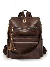 Retro Women's Backpack Large Capacity