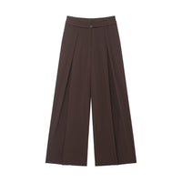 Womens Wide-leg Pants With A Slimming Waistband