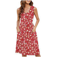 Slim-fit Casual Mid-length Button-down Dress With Pockets