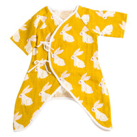 Newborn Cotton Gauze Romper Cartoon