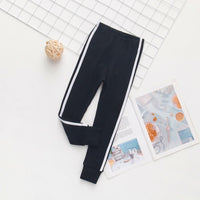 Girls' Cotton Bottoming Outer Wear Sports Casual Pants